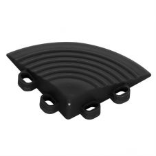 Angles pour dalles de sol REDSPEC - vendus par 4 Noir
