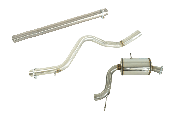 Ligne d'échappement inox pour MEGANE III R.S.