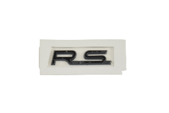 Monogramme arrière R.S. noir Clio IV R.S.18