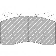 Plaquettes de frein FERODO FCP1334 DS2500 131,8 mm x 77,2 mm x 16 mm